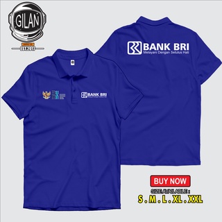 เสื้อโปโล Sakazuki เสื้อโปโลธนาคารธนาคารธนาคารอินโดนีเซียธนาคาร