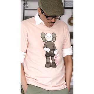 เสื้อยืด kaws x uniqlo ลายสกรีนสวยหน้า/หลัง🧸