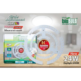 แผงไฟ LED 24W  biolulb ไฟเพดาน