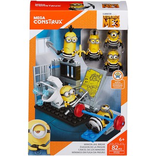 Mega Construx ตัวต่อ มินเนี่ยน Despicable Me Minions Jail Break ของแท้