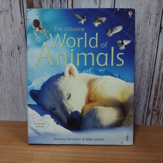 The Usborne World of Animals ปกแข็ง มือสอง