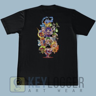 เสื้อยืด พิมพ์ลายอนิเมะ One Piece Luffy 28