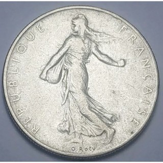 ฝรั่งเศส (France), ปี 1959-2001, 1 Franc