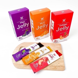 W Jelly เจลลี่วิงค์ไวท์ มีสามรสชาติให้เลือก คละรสได้ พร้อมส่ง