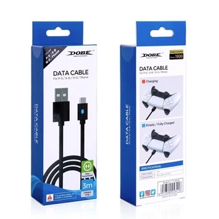 DOBE Type-C Cable Data 3M สายข้อมูล Type-c for PS5 XboxSeries(ยาว3เมตร)