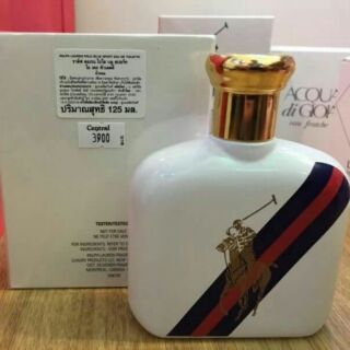 RALPH LAUREN POLO BLUE SPORT EAU DE TOILETTE 125ml
กล่องเทสเตอร์ฝาครบป้ายห้าง3900