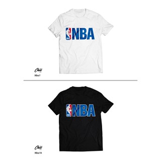 คอลูกเรือเสื้อยืดคอกลมNba เสื้อยืดแขนสั้นคอกลมพิมพ์ลายสําหรับผู้ชายผู้หญิงผ้าฝ้ายแท้