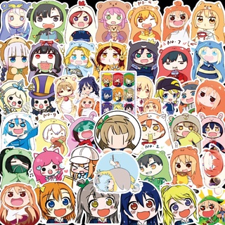 สติกเกอร์ Pvc กันน้ํา ลายการ์ตูนอนิเมะ Himouto! Umaru-Chan มี 50 ชิ้น