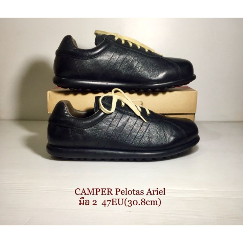 CAMPER Shoes 47EU(30.8cm) ของแท้ มือ 2 รุ่น Pelotas Ariel, รองเท้า CAMPER หนังแท้ Original พื้นเต็มใกล้เคียงของใหม่