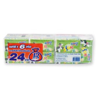 เทนเดอร์ พ็อคเก็ตแพ็ค กระดาษเช็ดหน้า ยกแพ็ค 6ซอง จำนวน6แพ็ค TENDRE POCKET PACK FACIAL TISSUE TENDER