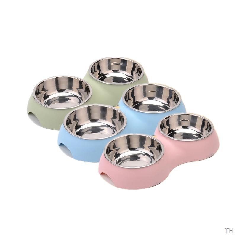 ด่วน ของมีจำนวนจำกัด ◆ที่ให้อาหารสัตว์เลี้ยง ชามอาหารแมว ชามอาหารสุนัข pet stainless bowl ของมันต้องมี