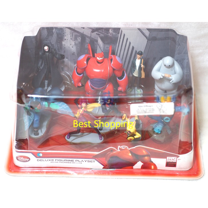 Disney Big Hero 6 Deluxe 9 Figure Play Set