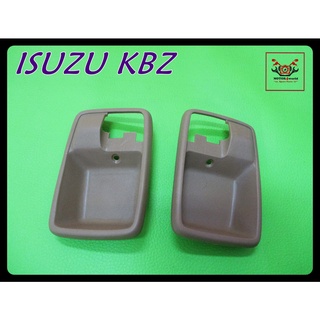 ISUZU KBZ DOOR HANDLE SOCKET LH&amp;RH SET "CREAM" (2 PCS.) // เบ้ารองมือเปิด "สีครีม" ข้างซ้าย ข้างขวา (2 ข้าง)