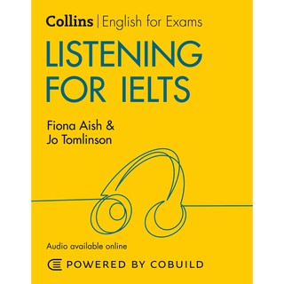 Listening for IELTS (With Answers and Audio): IELTS 5-6+ (B1+) (Collins English for IELTS) 2ND (ใหม่) พร้อมส่ง