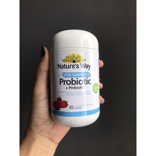 Nature’s Way Vita Gummies Probiotic + Prebiotic 65 กัมมี่ หมดอายุ 2/25