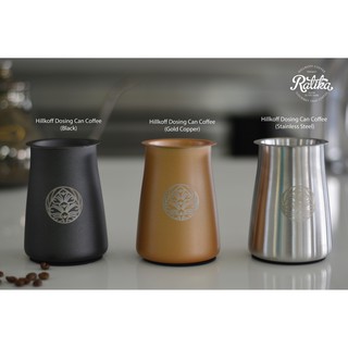 Ratika | Hillkoff Dosing Can with sieve shaker กระบอกตวงกาแฟพร้อมตะแกรงร่อนผงละเอียด