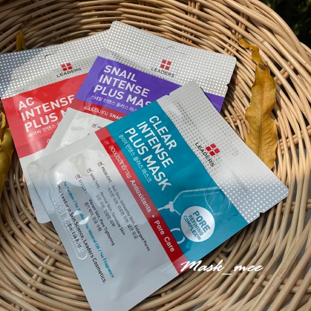 LEADERS mask มาส์กสำหรับผิวทุกแบบ