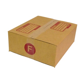 กล่องไปรษณีย์ กล่องพัสดุ เบอร์ F มีจ่าหน้า (1ใบ) สินค้ามีพร่อมส่ง!