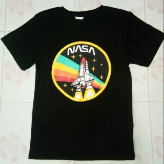 เสื้อยืด Nasa มือ1Size S,M สีดำ สีเทา