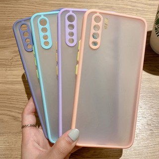 [ส่งจากไทย] ขอบสีผิวด้าน Case OPPO A91 / A31 / A92  เคสกันกระแทก ขอบนิ่มหลังแข็ง OPPO เคสมือถือ