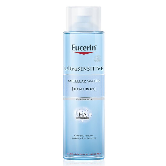 Eucerin UltraSensitive Hyaluron Micellar ยูเซอรีน อัลตร้า เซ็นซิทีฟ ไฮยาลูรอน ไมเซลล่าร์ วอเทอร์ 400ml.