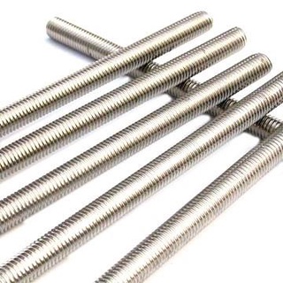 ฺB.S.E สตัดเกลียวตลอด สแตนเลส 304 B.S.E M6-M12, 1/4"-1/2" ยาว 1m. Studs