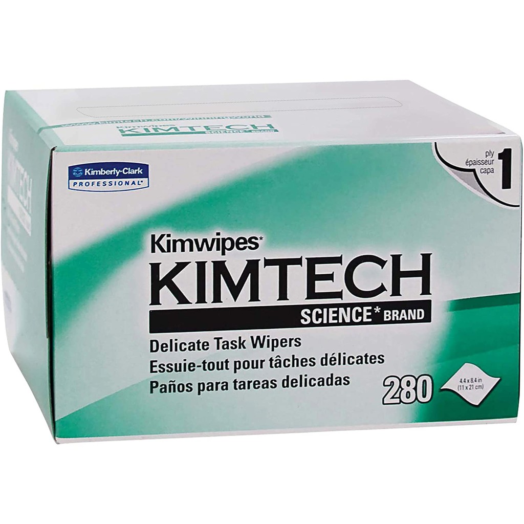 กระดาษเช็ดเลนส์ 280 แผ่น 11x21 cm Kimtech