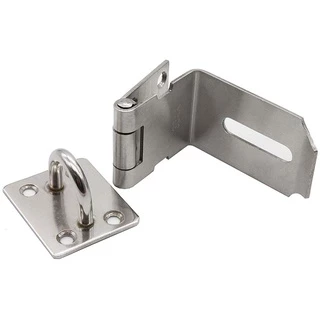 Kiprun ประตู Hasp Latch 90 องศาความปลอดภัยมุมล็อค Latch สําหรับ Push เลื่อน Barn ประตู