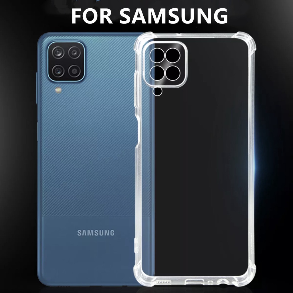 เคสโทรศัพท์ต้านเชื้อแบคทีเรีย Samsung galaxy A12 เคสใส เคสกันกระแทก เคสโทรศัพท์ SAMSUNG A12 TPU CASE