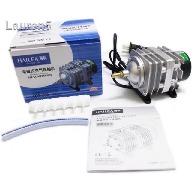 🔥ลด 50% ทั้งไซต์🔥❧Hailea aco208 ปั๊มลมลูกสูบ