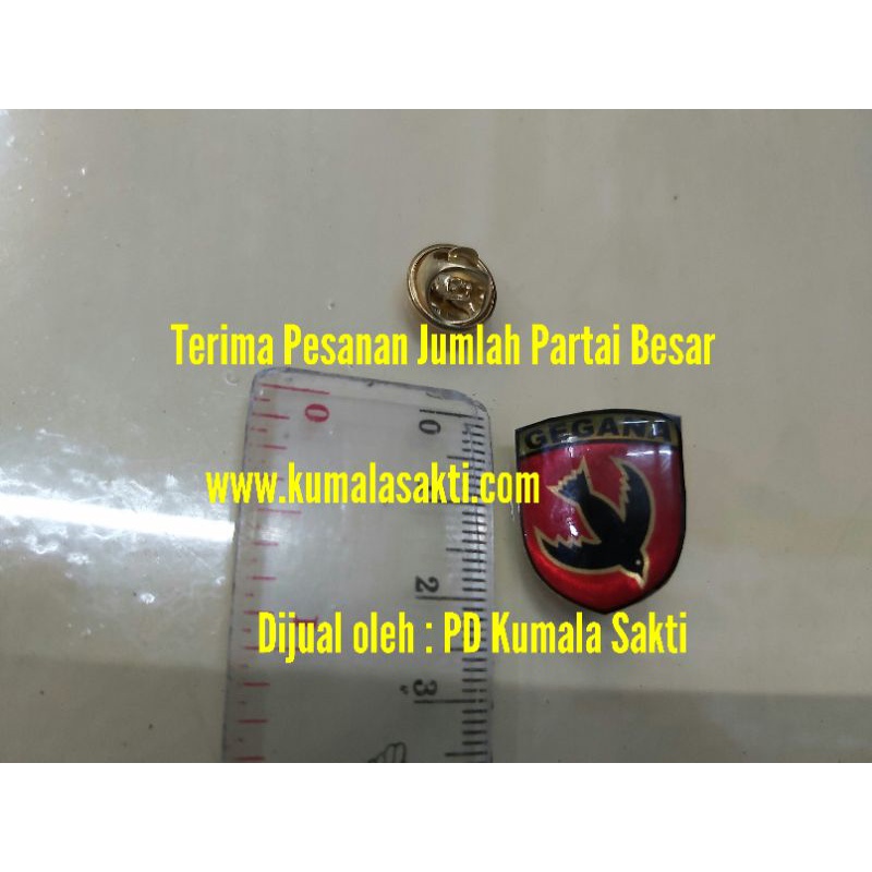 Gegana Viber Pin พร้อมเล็บคอปก | เสื้อยืด Gegana | เสื้อกั๊กเกจิน่า | ชุดเกกาน่า | ข้อต่อของเกจิน่า 