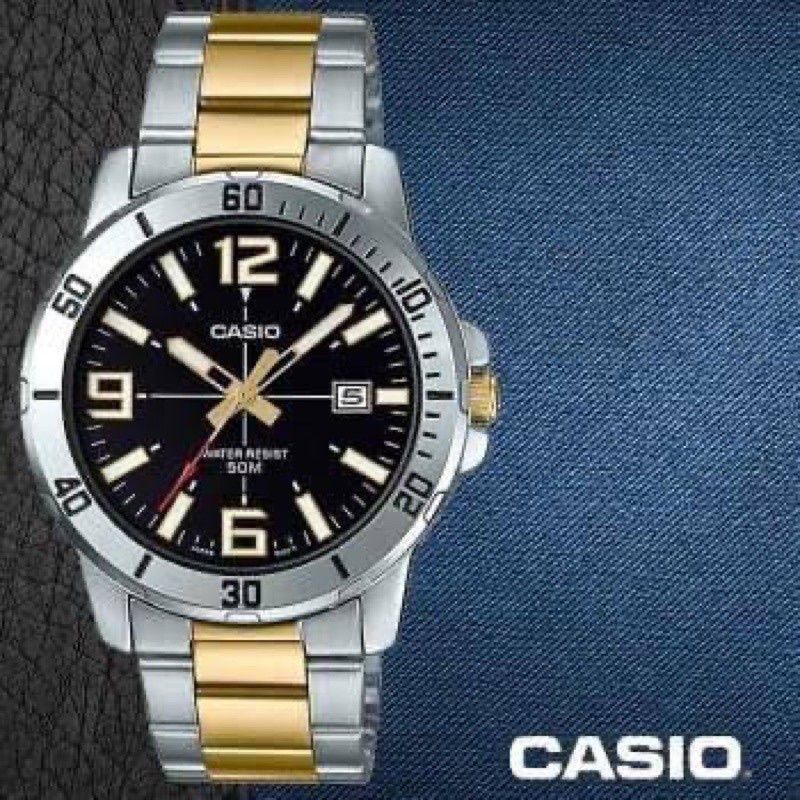 ฟรีกล่อง นาฬิกาแฟชั่น นาฬิกาข้อมือ สายเหล็ก นาฬิกาคาสิโอ้ กันน้ำ จอแสดงวันที่ ระบบเข็ม RC635