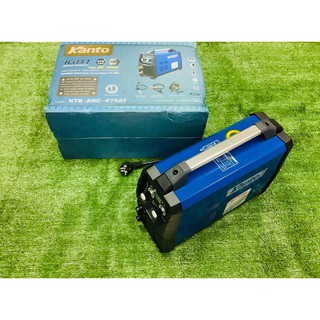 KANTO เครื่องเชื่อม ตู้เชื่อม IGBT INVERTER รุ่น KTB-ARC-475AT ARC FORCE 2 ปุ่มปรับ ทำให้เชื่อมง่าย ป้องกันลวดเชื่อมติดข