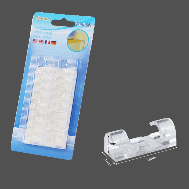 ตัวล็อคสายไฟ ที่จับสายไฟ อเนกประสงค์ ตัวเก็บสาย ขนาด 7มม./ 11มม.