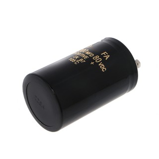 kiss*22000uF 80V Electrolytic Screw Capacitor Audio Amp Power Supply 50x80mm 105℃