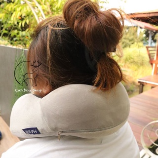 Neck Travel Pillow หมอนรองคอ หมอนตัวยู  เกรดพรีเมี่ยม Memory Foam นุ่มสบาย ไม่ปวดคอ