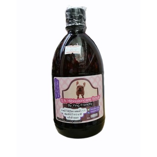 S.N.Hibisskincare Scrub 500มล. ดูแลผิวหนังสุนัข​Exp.9/5/2024