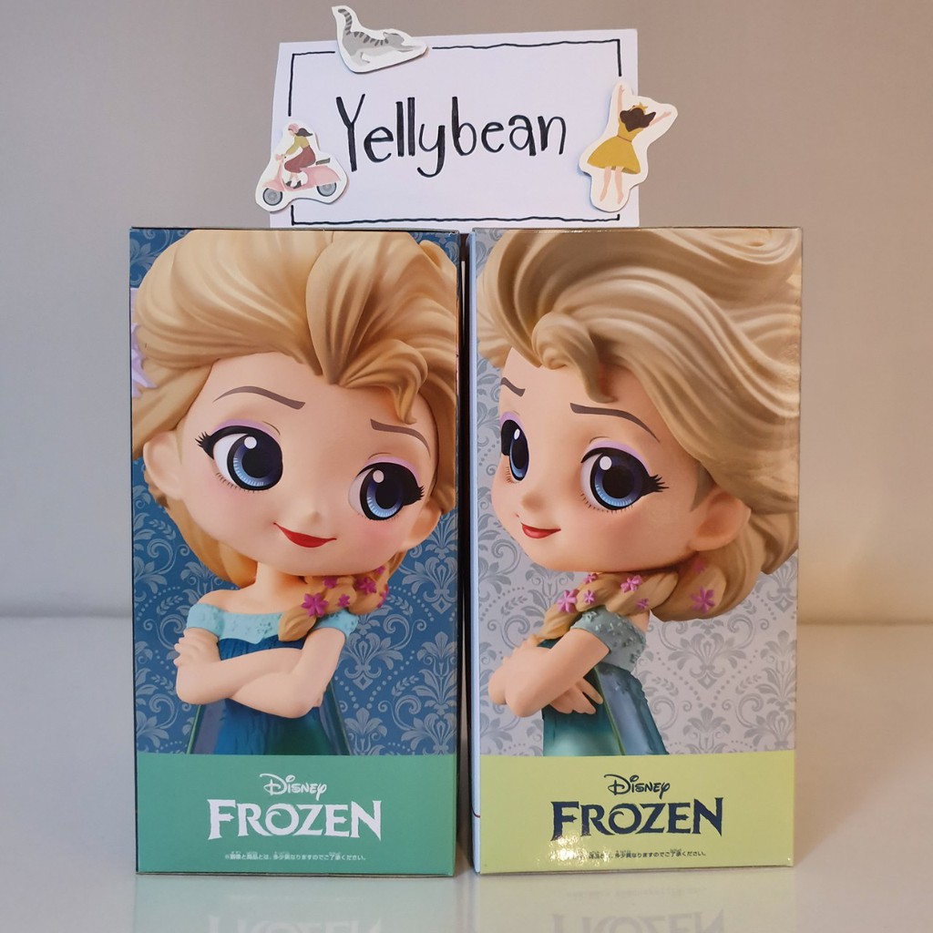 (ของแท้) Q Posket - Elsa Frozen Fever Design - Disney Characters ของแท้ ...