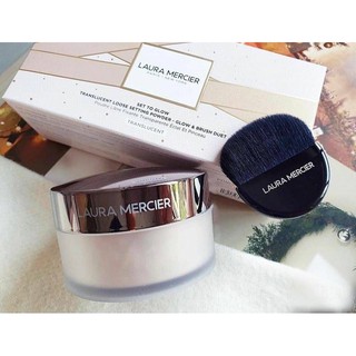 แป้งฝุ่น Laura Mercier Set To Glow Translucent Loose Setting Powder #Glow 29g.