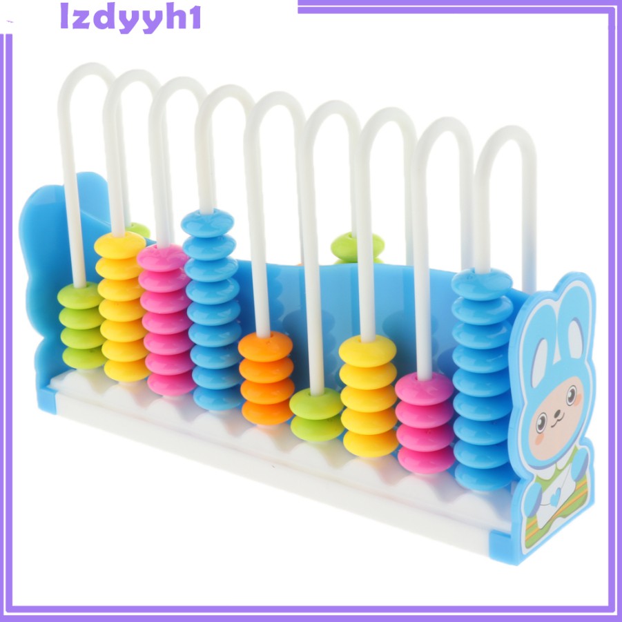 Joydiy การ์ตูน 9 แถว ลูกปัด ลูกคิด ของเล่นนับ สําหรับเด็ก การเรียนรู้คณิตศาสตร์ในช่วงต้น