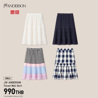 GIRLS JW ANDERSON กระโปรง Uniqlo 110 (มือสอง)