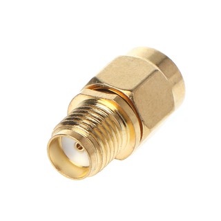 rp - sma male plug to sma female แจ็คอะแดปเตอร์เชื่อมต่อ coaxial