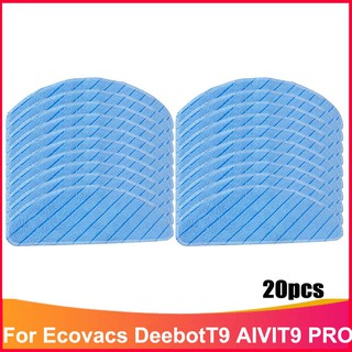 ผ้าทําความสะอาด 20X T9 สําหรับ Ecovacs Deebot T9 Aivi T9 Pro T9 Max