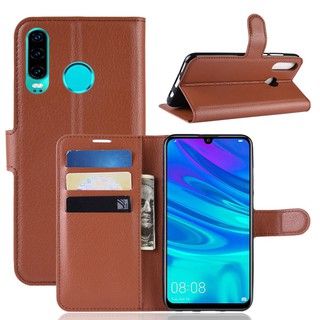 เคส Huawei P30 Lite /Huawei Nova 4E  6.15 เคสหนัง ฝาพับ โทรศัพท์กรณี