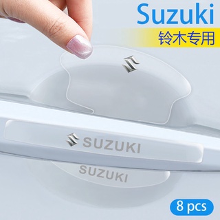 【Suzuki 】ฟิล์มกันรอยมือจับประตูรถยนต์ ฟิล์มใสกันรอยขีดข่วน ฟิล์มกันรอยรถยนต์ ฟิลม์รถยนต์ ฟิล์มติดรถยนต์ ฟิล์มรถยนต์