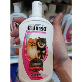 เชนการ์ด แชมพู(ลูกสุนัข) 200 Ml. สำหรับลูกสุนัขทุกสายพันธุ์ แชมพูสูตรอ่อนโยน สำหรับสุนัขผสมคอนดิชั่นเนอร์ สารสกัดธรรมชาต