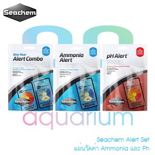 แผ่นวัดค่า Ammonia และ Ph Seachem Alert Set