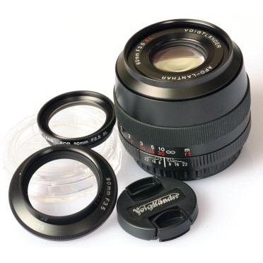 Voigtlander 90mm F3.5 APO Lanthar Close Focus SL-II Canon Eos Mount