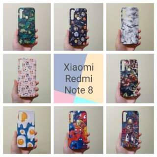 เคสแข็ง Xiaomi Redmi Note 8 เคสไม่คลุมรอบนะคะ เปิดบน เปิดล่าง (ตอนกดสั่งซื้อ จะมีให้เลือกลายก่อนชำระเงินค่ะ)