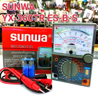 Sunwa YX-360TR ES-B-H มัลติมิเตอร์แบบเข็ม มิเตอร์วัดไฟ อนาล็อคมัลติมิเตอร์ แบบเข็ม Sunwa